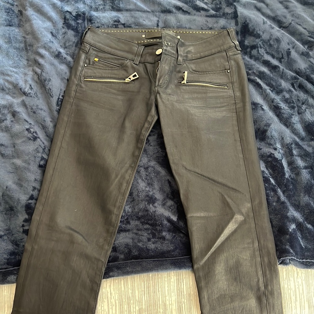 Wax navy Barbara Bui dressy jeans
